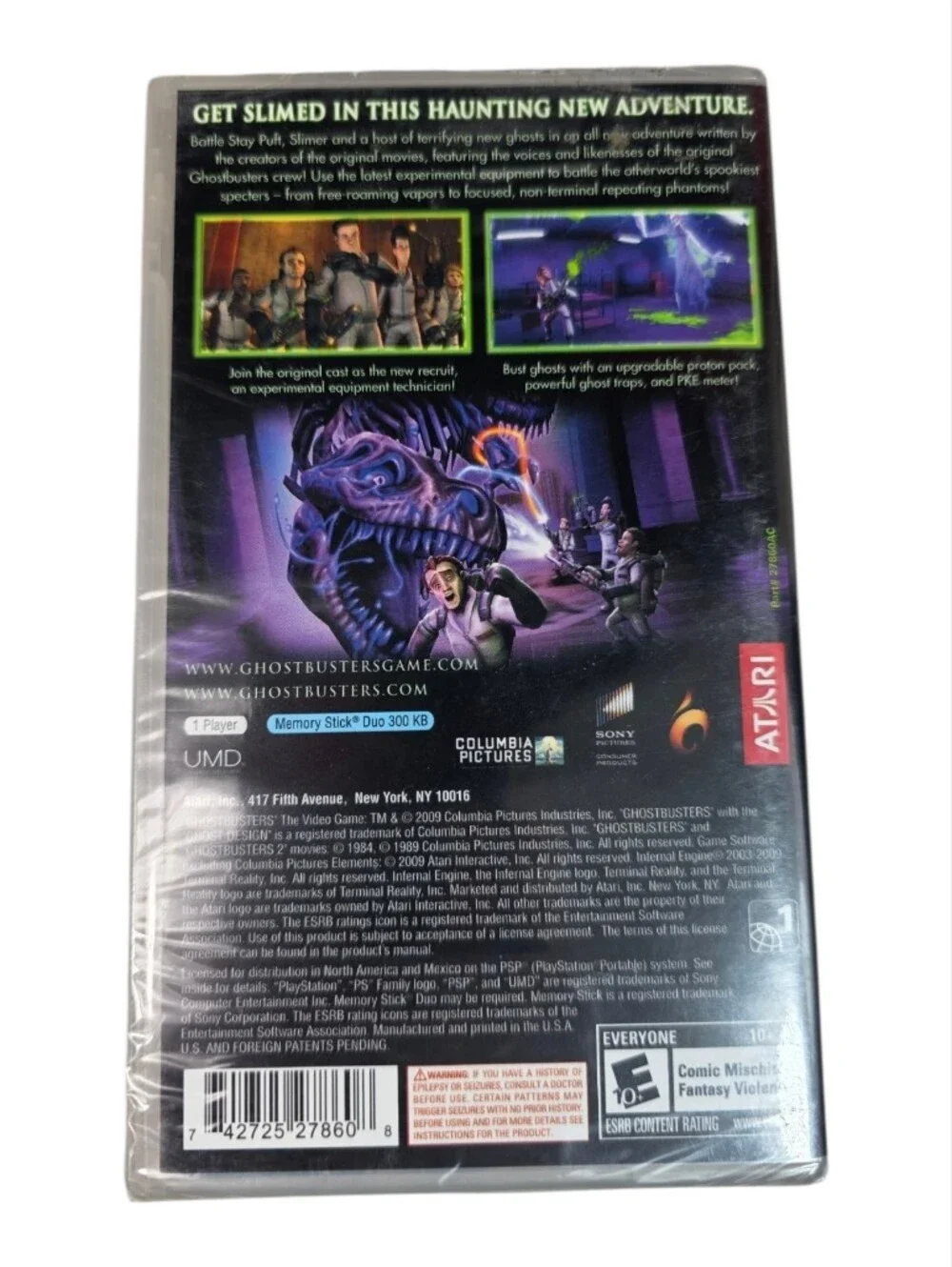 New Sony PSP Ghostbusters game